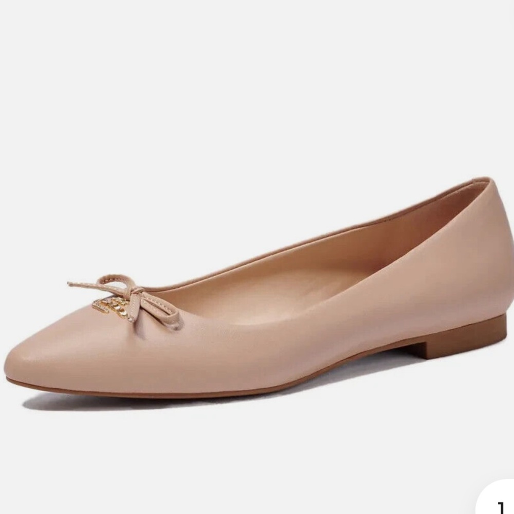 Coach Annabel leather ballet shoes-Preloved size 11B